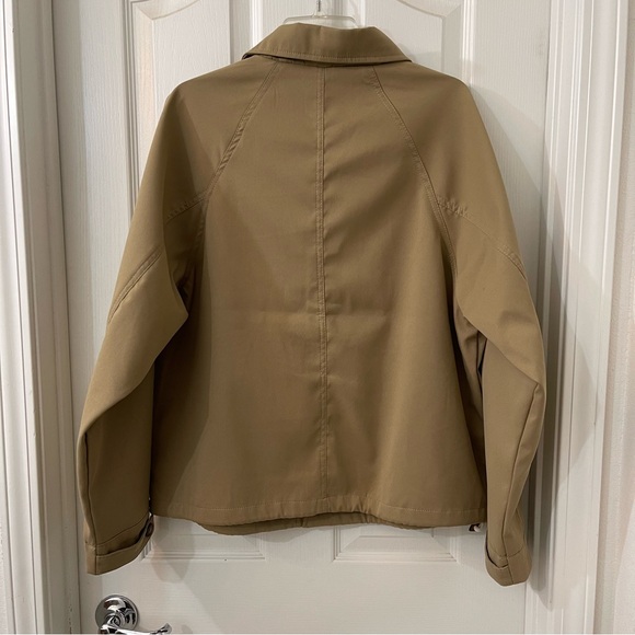 Hudson and Barrow Lightweight Oversized Tan Shirt Jacket - Mens: Small. - Picture 2 of 11